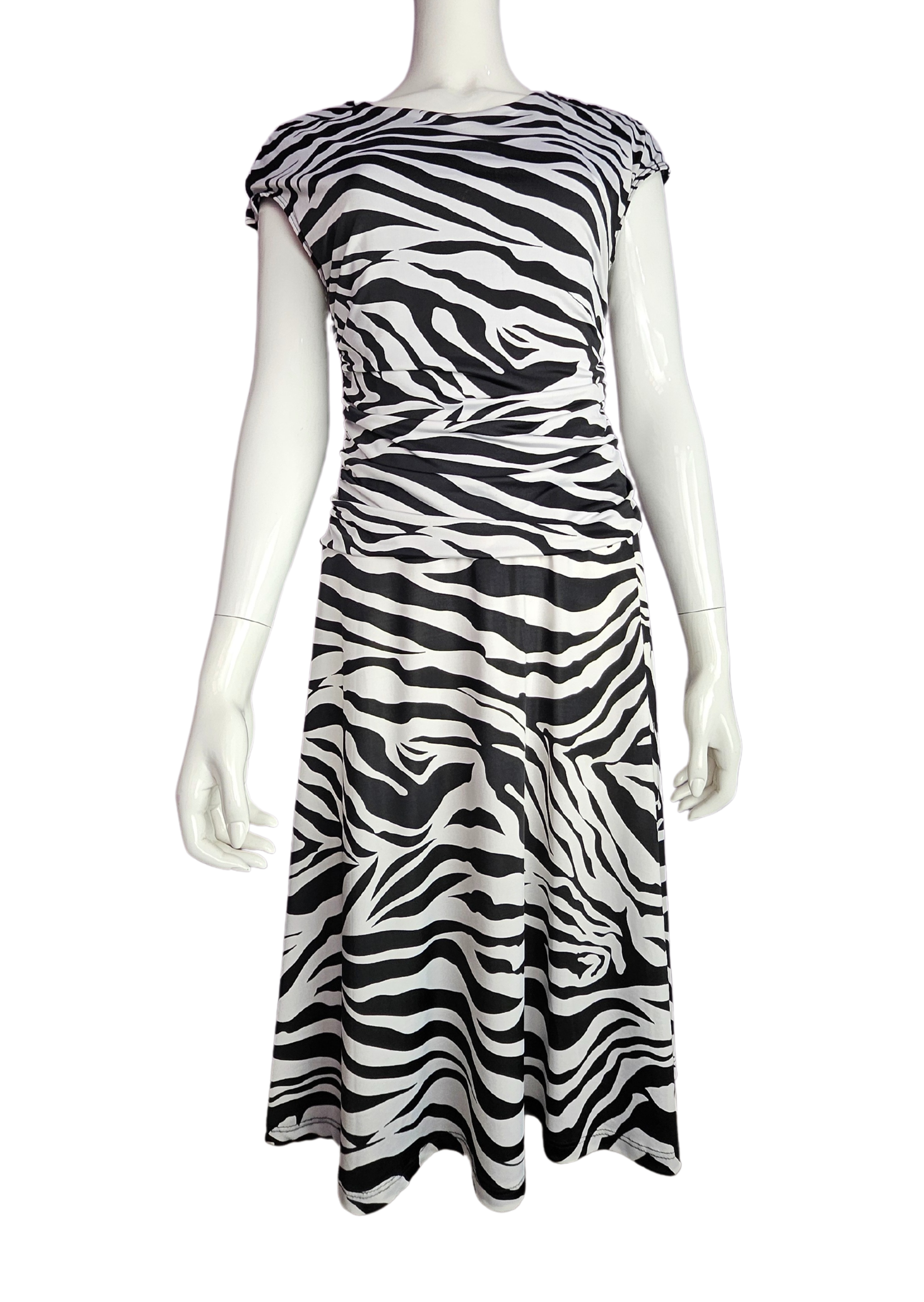 Women's Zebra Flowy Dress