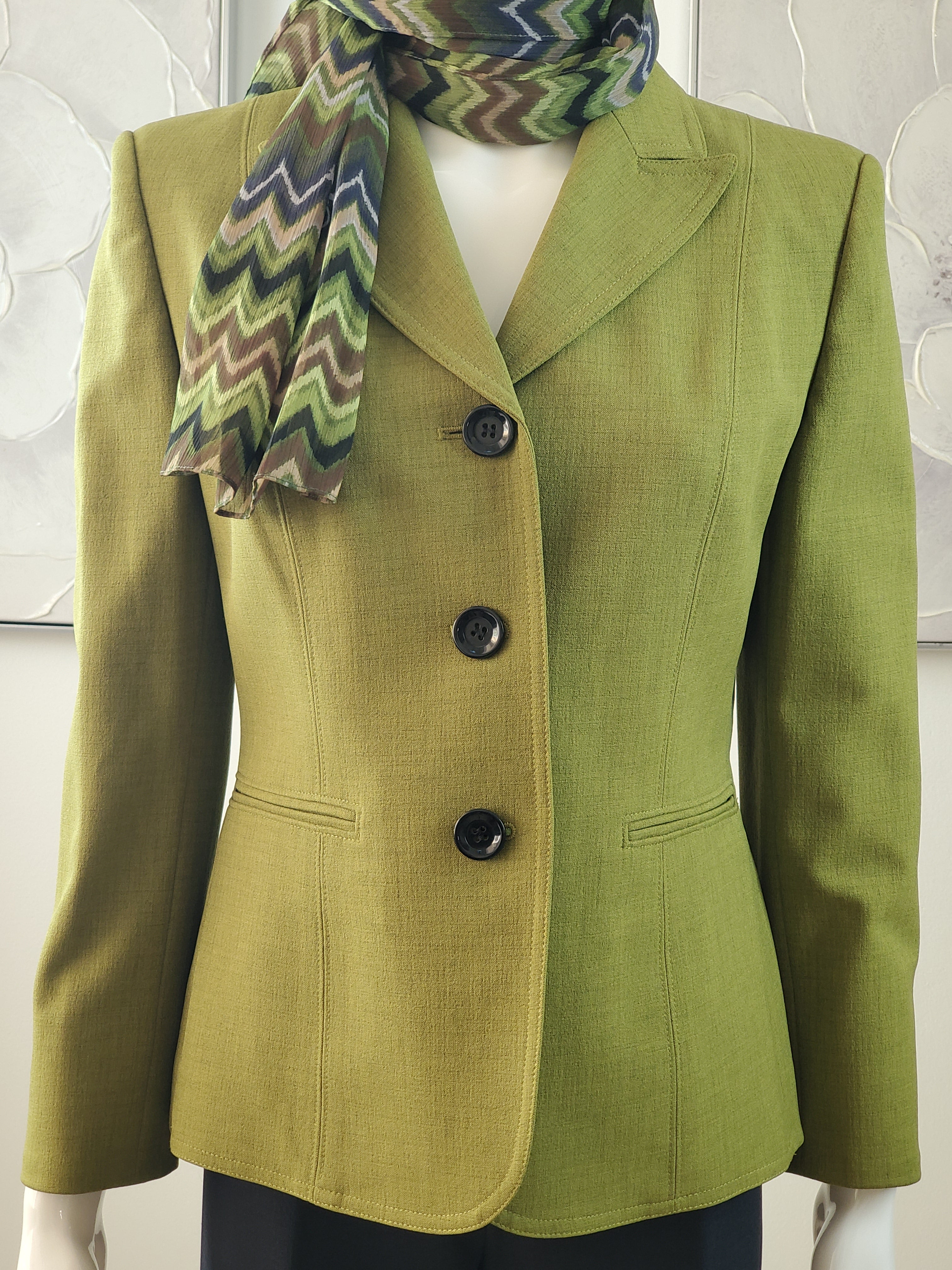 Women's Green and Blue Suit