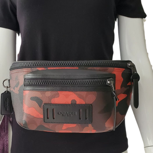 Men's Camouflage Belt Bag Coach