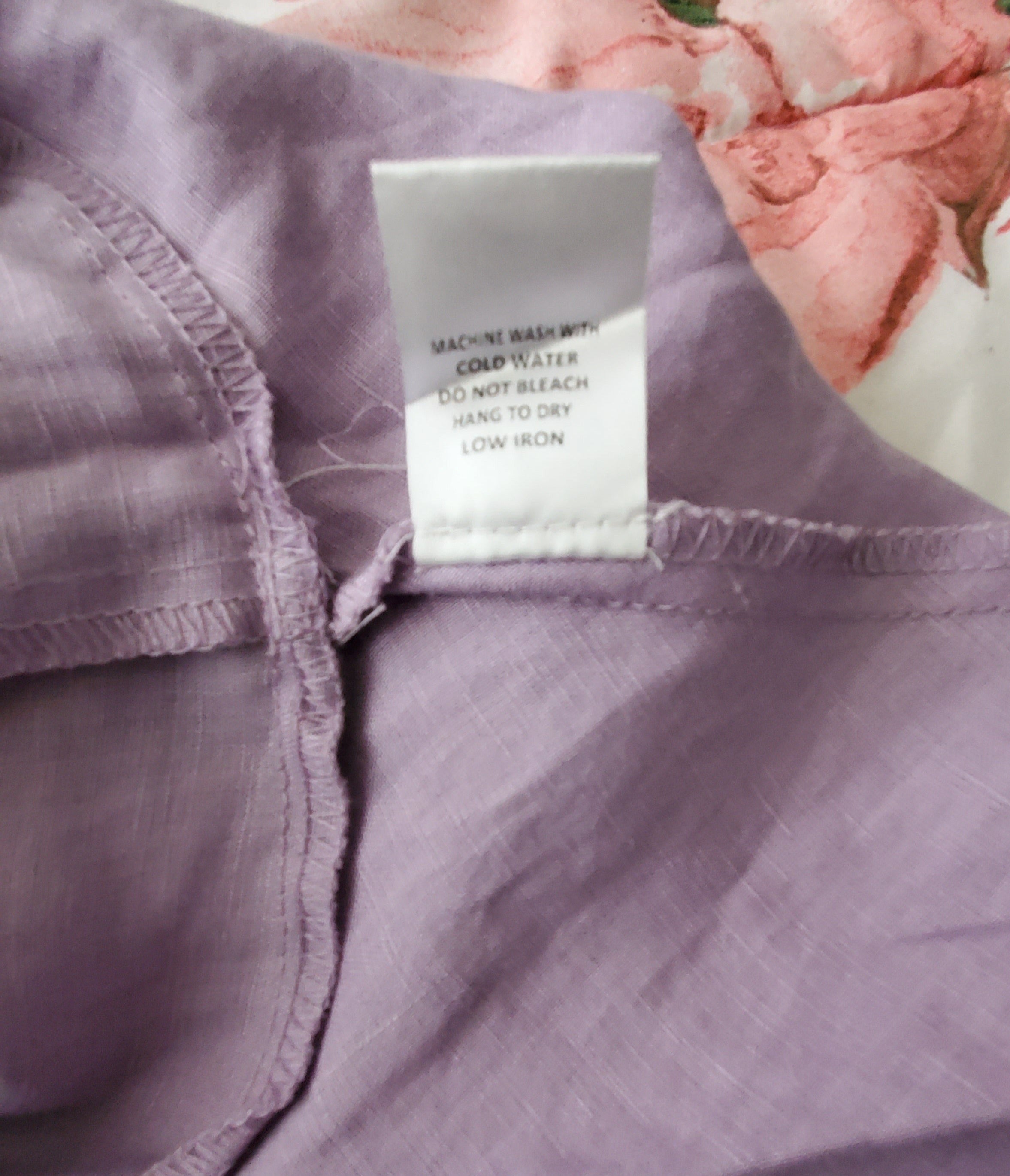 Women's Linen Lilac Mini Dress