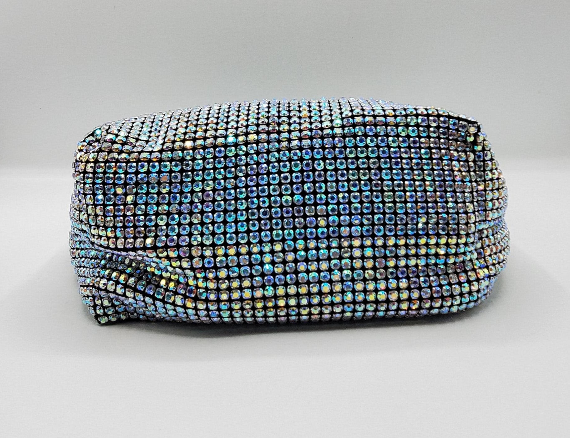 Women's Bling Evening Bag with Knot Handle