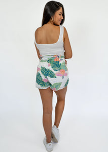 Women's Junior Floral Short