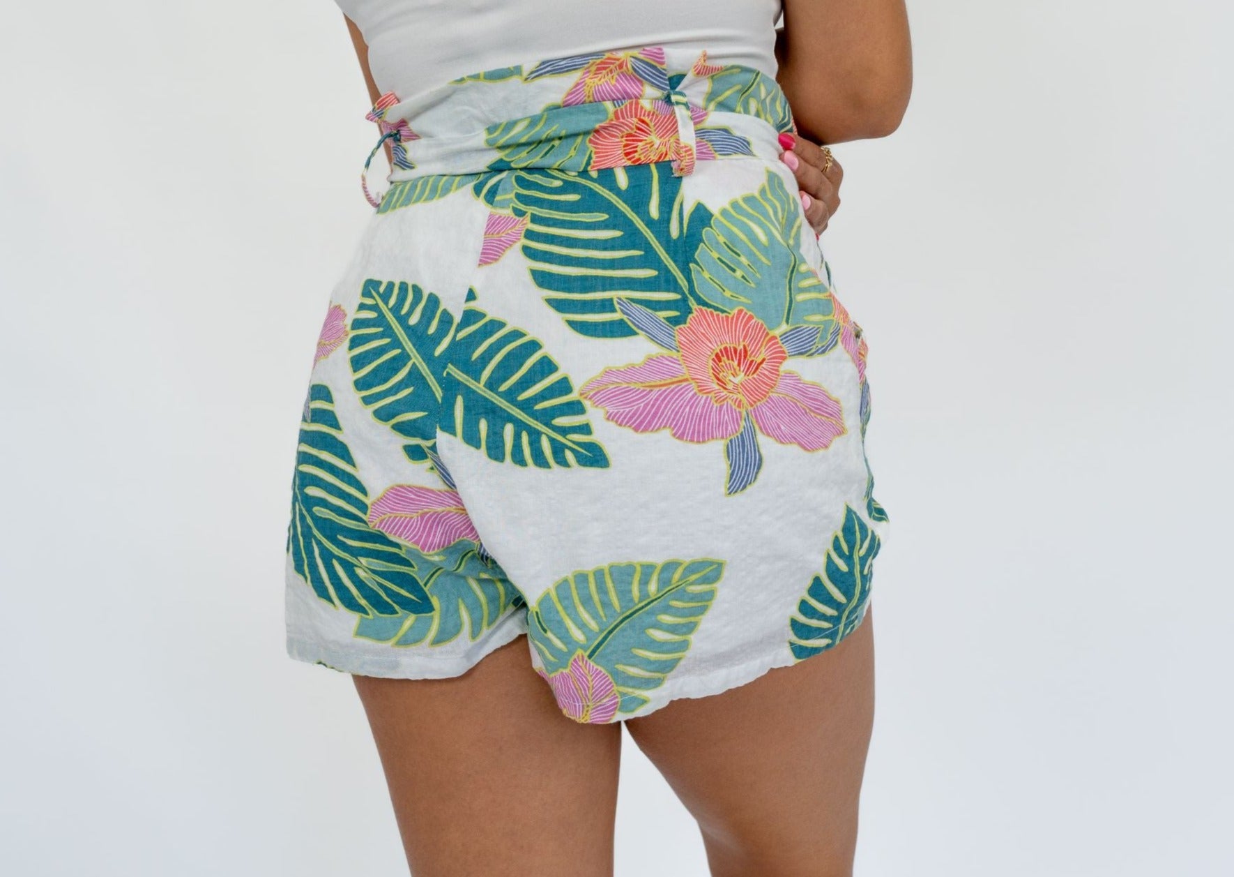 Women's Junior Floral Short