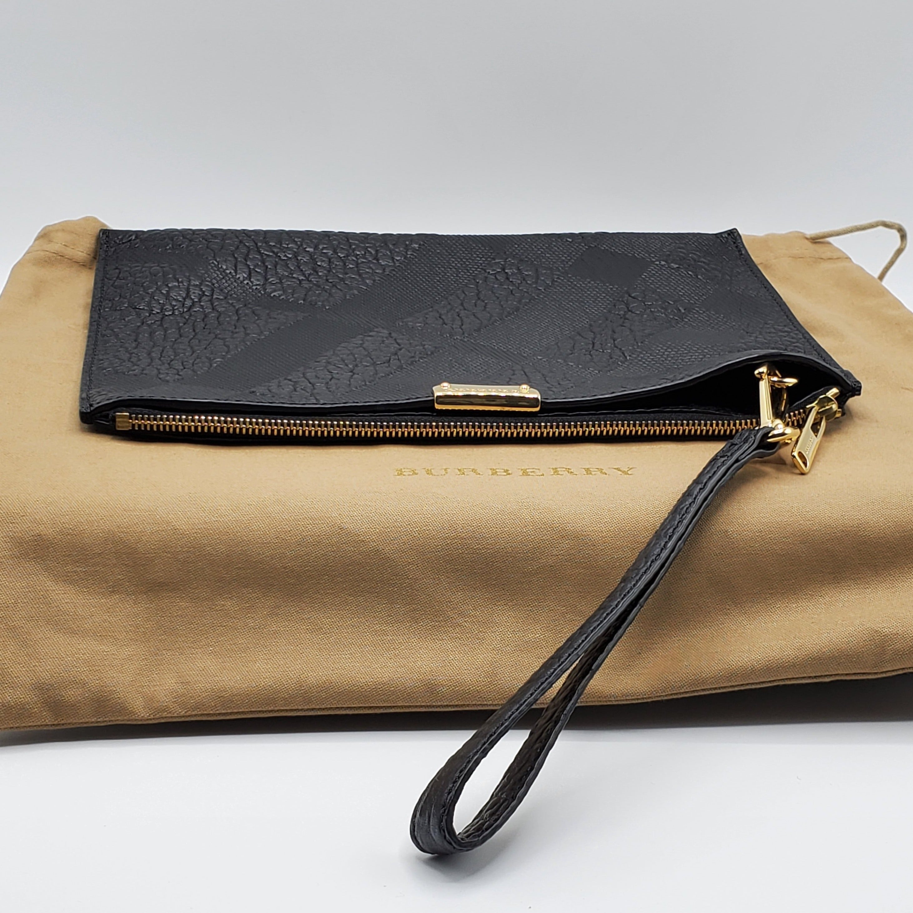 Women's Clutch Black and Gold
