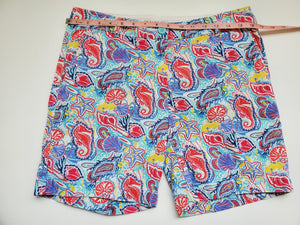 Women's Talbots The Weekend Short with Sea HorsesPrint